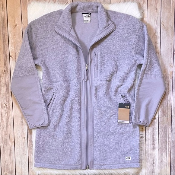The North Face Women’s Cragmont Fleece Coat In Minimal Grey - Picture 1 of 11